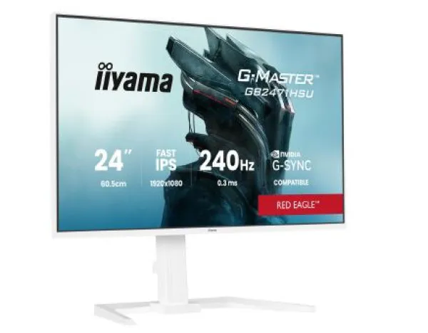 Monitor 24'' Iiyama GB2471HSU-W1 IPS 1920x1080/240Hz/0.4ms/HDMI/DP/USB-C