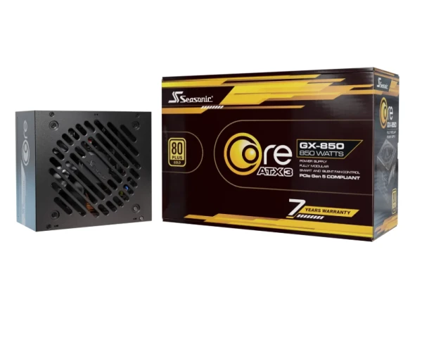 Napajanje 850W SeaSonic Core GX-850 (Core ATX 3) / SRP-CGX851-A5A32SF