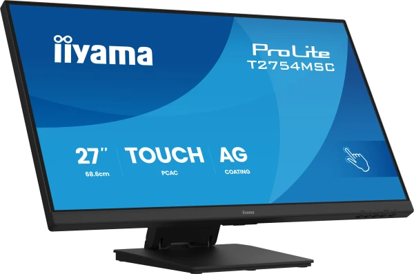 Monitor 27'' Iiyama ProLite T2754MSC-B2 IPS 1920X1080/83Hz/4ms/HDMI/VGA/touch/zvu
