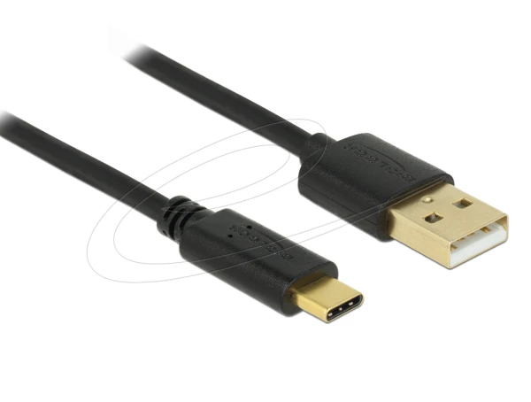 Delock USB 2.0 Cable, USB Type-A to USB Type-C, 4 m