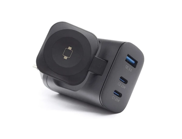 RealPower PC-43 Watch 43W Charger, 2xUSB Type-C, 1xUSB-A