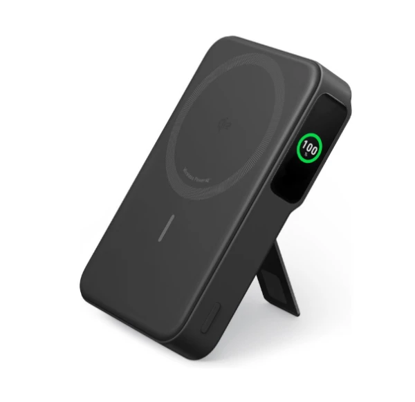 Anker 633 MagGo Wireless Magnetic Power Bank 10,000mAh 15W, Black