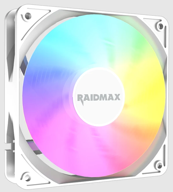 Ventilator 120mm Raidmax X-AIR ARGB White, NV-X120FWP