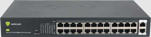 LAN Switch Mercury H1024PL PoE 10/100Mbps