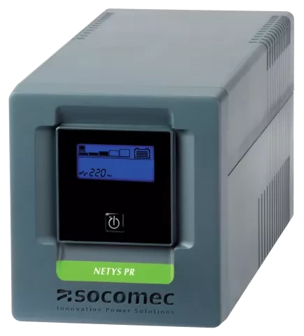 UPS Socomec NeTYS PR-MT 1000VA/700W 230V 50/60Hz/AVR/SINEWAVE/RJ45/USB/LCD