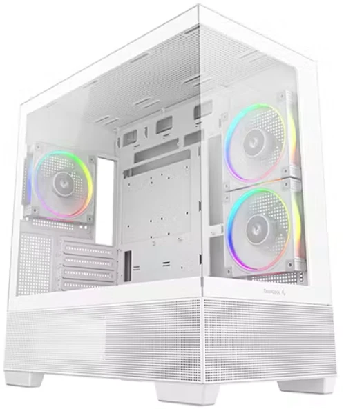 Kućište DeepCool CG380 3F WH, R-CG380-WHAGM3-G