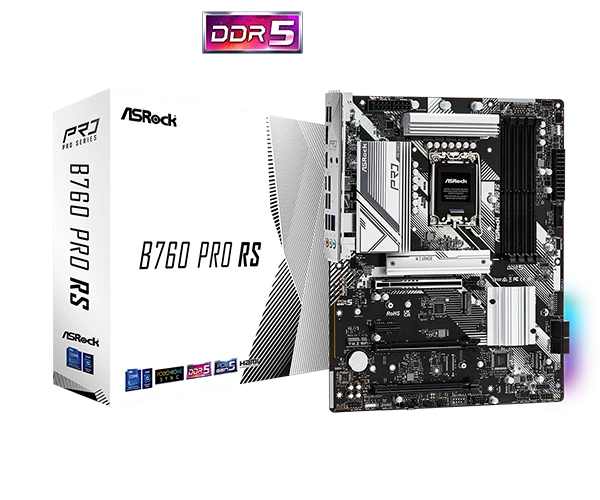 MB s1700 ASRock B760 PRO RS 90-MXBKS0-A0UAYZ