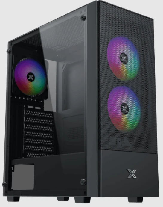 Kućište Xigmatek Hero II Air 3F (Black, ATX, U3x1 & U2x2,Z20F Fixed LED Fan)