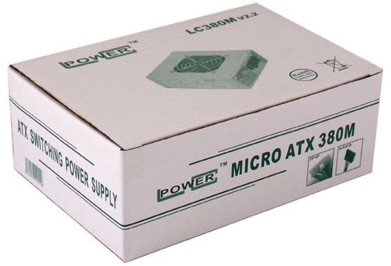 Napajanje 380W LC Power LC380M v2.2 MicroATX