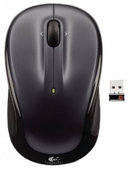 Mouse Wireless Logitech M325 USB Nano Dark Silver