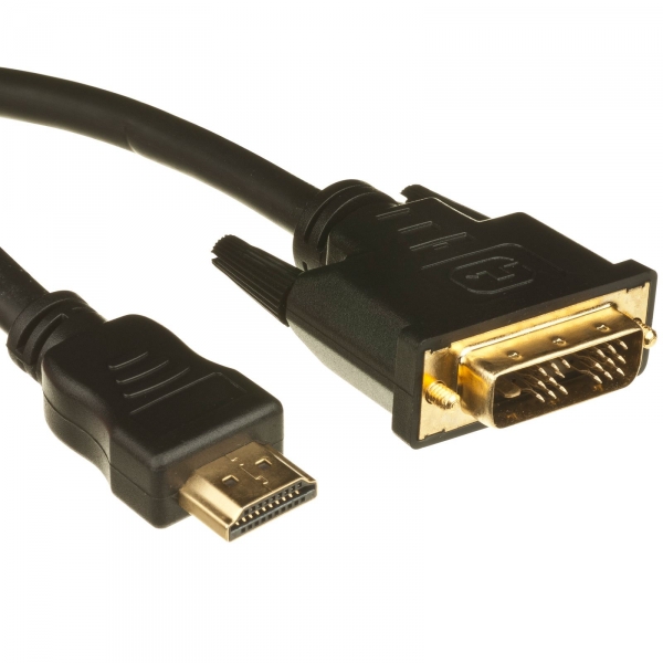 Kabl Wiretek HDMI A/M to DVI 3m