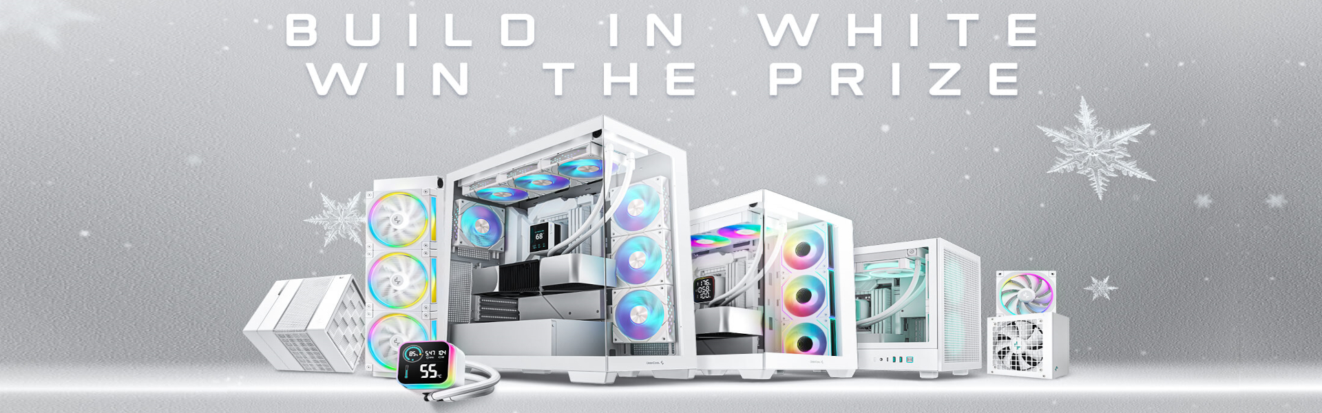 DEEPCOOL Build with White                                                                                                                                                                                                                                      