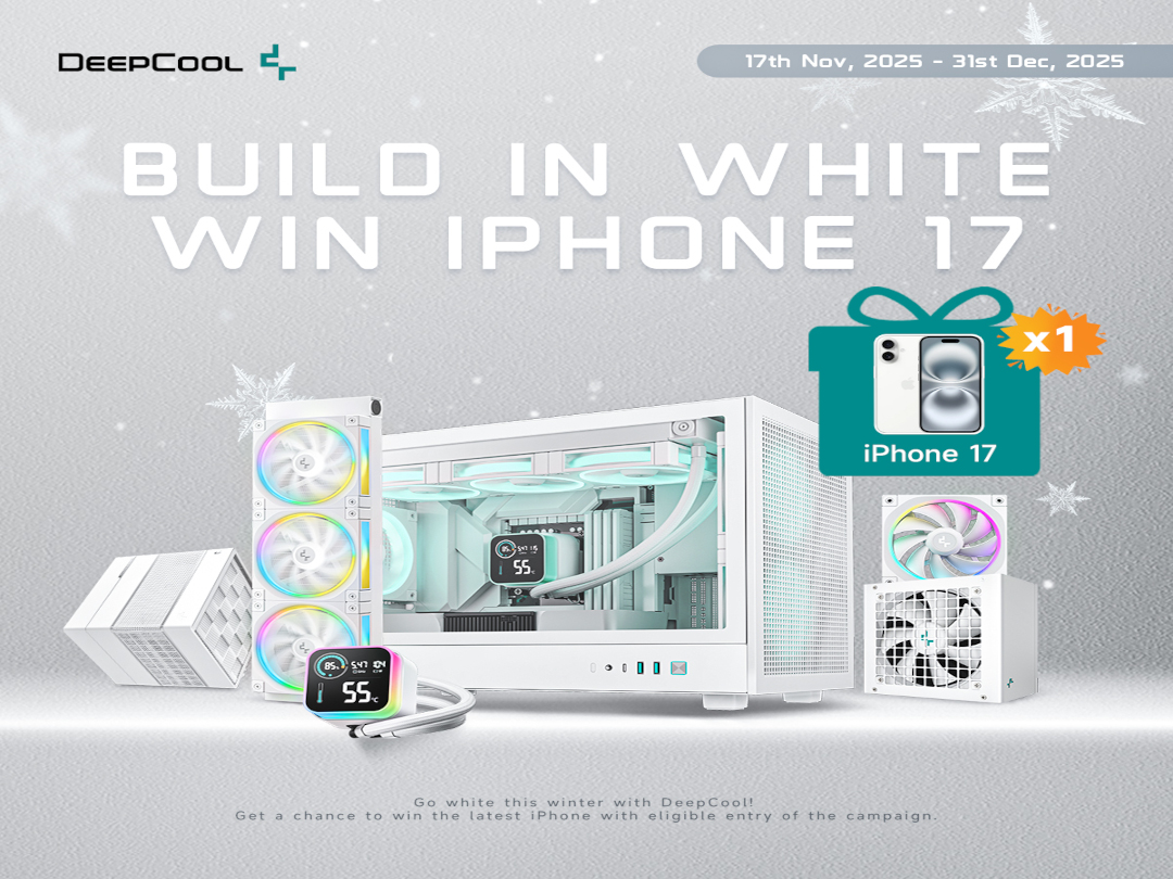 DEEPCOOL Build with White_Mobilna                                                                                                                                                                                                                              